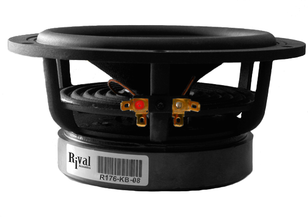 Rival Acoustics R176-KB-08 Woven Kevlar 7'' woofer 8 ohm - Rhythm Audio Design